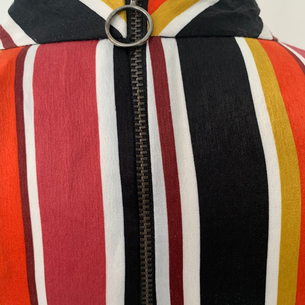 ZARA Striped Wrap Top | Gently Used |