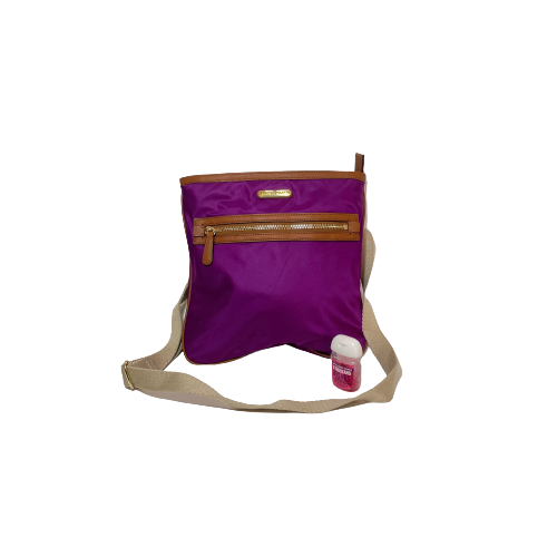 Michael Kors Purple Nylon Cross-Body Bag | Gently Used |