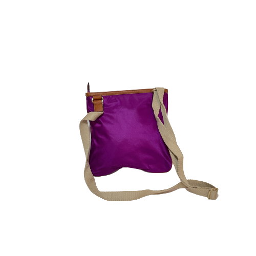 Michael Kors Purple Nylon Cross-Body Bag | Gently Used |