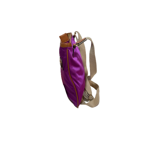 Michael Kors Purple Nylon Cross-Body Bag | Gently Used |