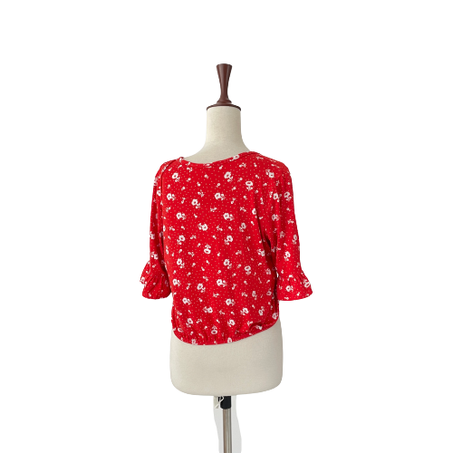 Streetwear Society Red & White Top | Gently Used |