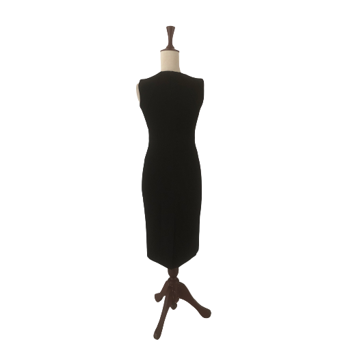 TY-LR Black Sleeveless Midi Dress | Gently Used |