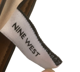 Nine West Beige & Tan 'Townes Mini' Crossbody Bag | Brand New |