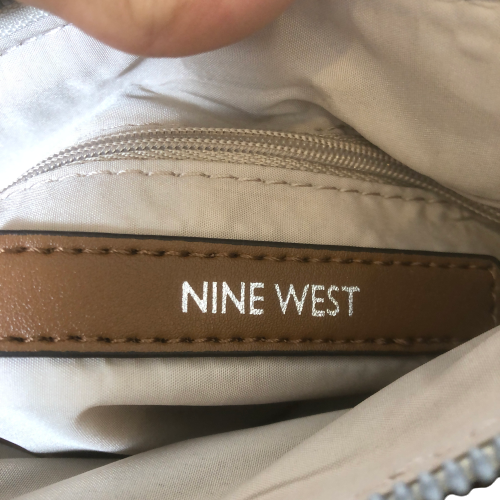 Nine West Beige & Tan 'Townes Mini' Crossbody Bag | Brand New |