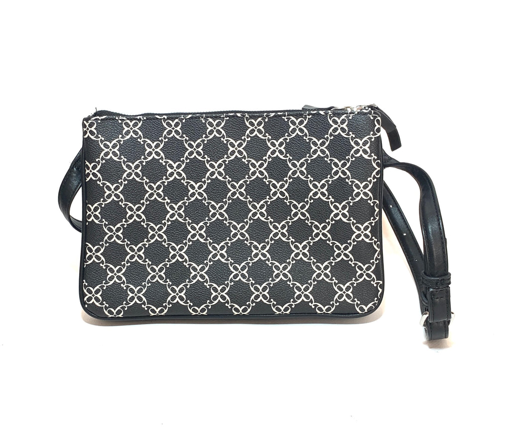 Nine West Black Printed Cross Body Bag | Like New |