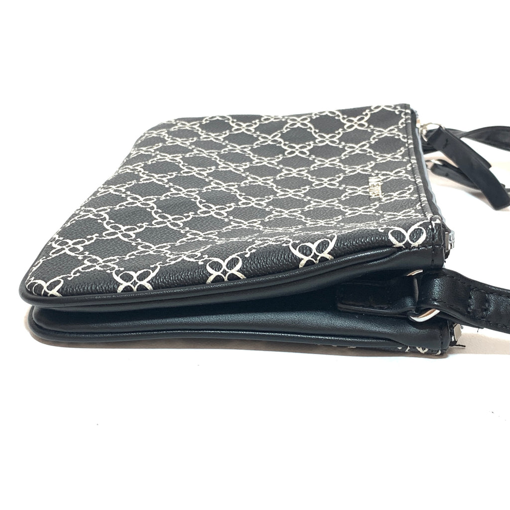 Nine West Black Printed Cross Body Bag | Like New |