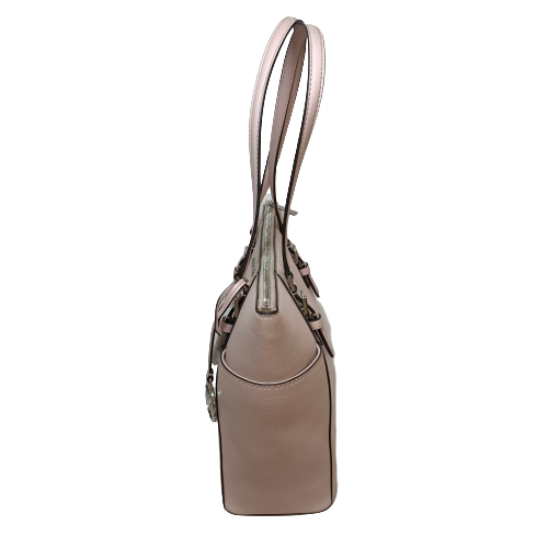 Michael Kors 'Charlotte' Powder Blush Leather Zip Tote | Brand New |