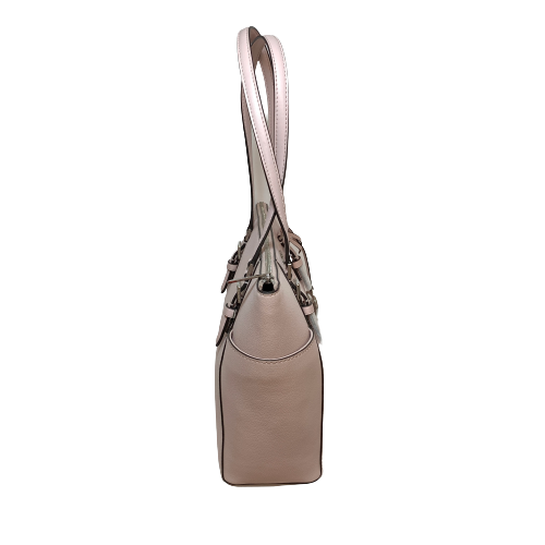 Michael Kors 'Charlotte' Powder Blush Leather Zip Tote | Brand New |