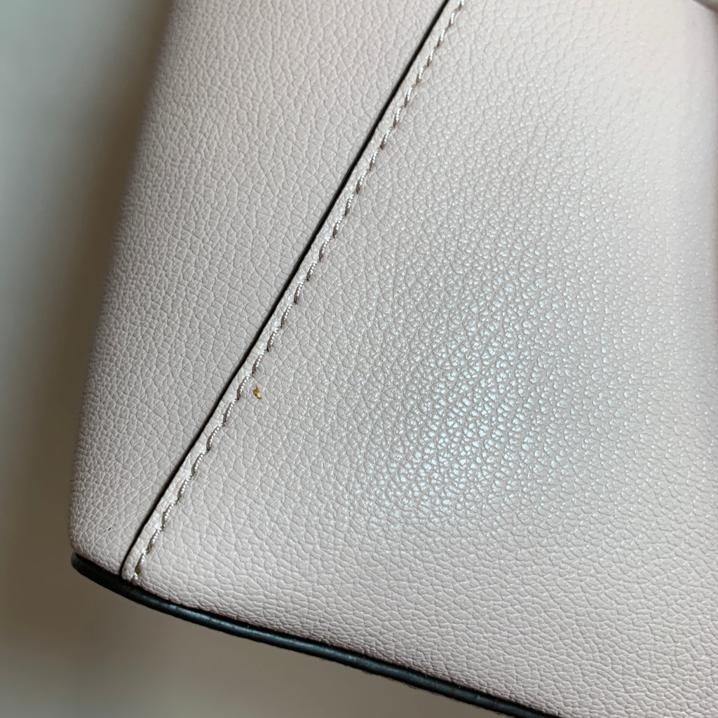 Michael Kors 'Charlotte' Powder Blush Leather Zip Tote | Brand New |