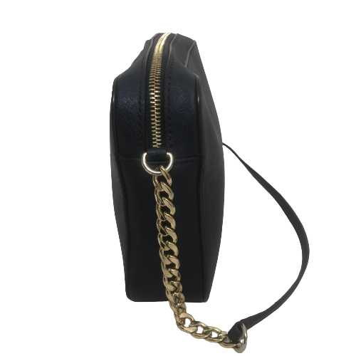 Michael Kors Navy Blue Leather Crossbody Bag | Gently Used |