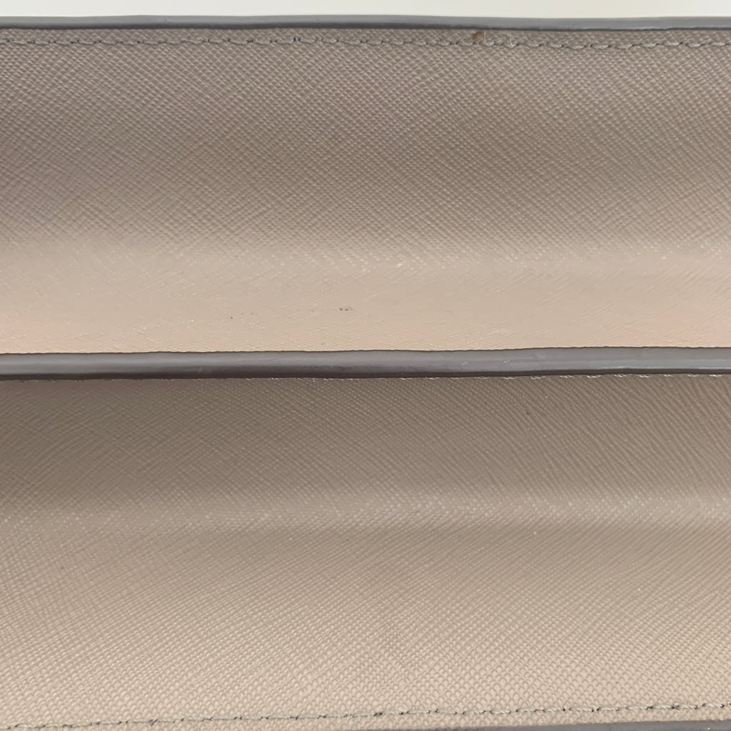 Tory Burch Grey Robinson Converible Leather Shoulder Bag | Gently Used |