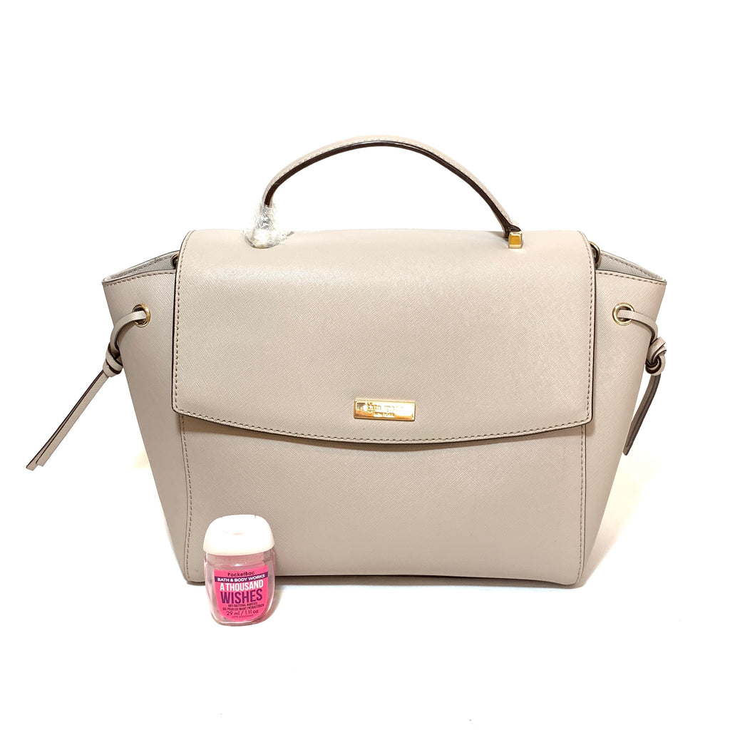 Kate Spade Grey Leather Satchel | Gently Used |
