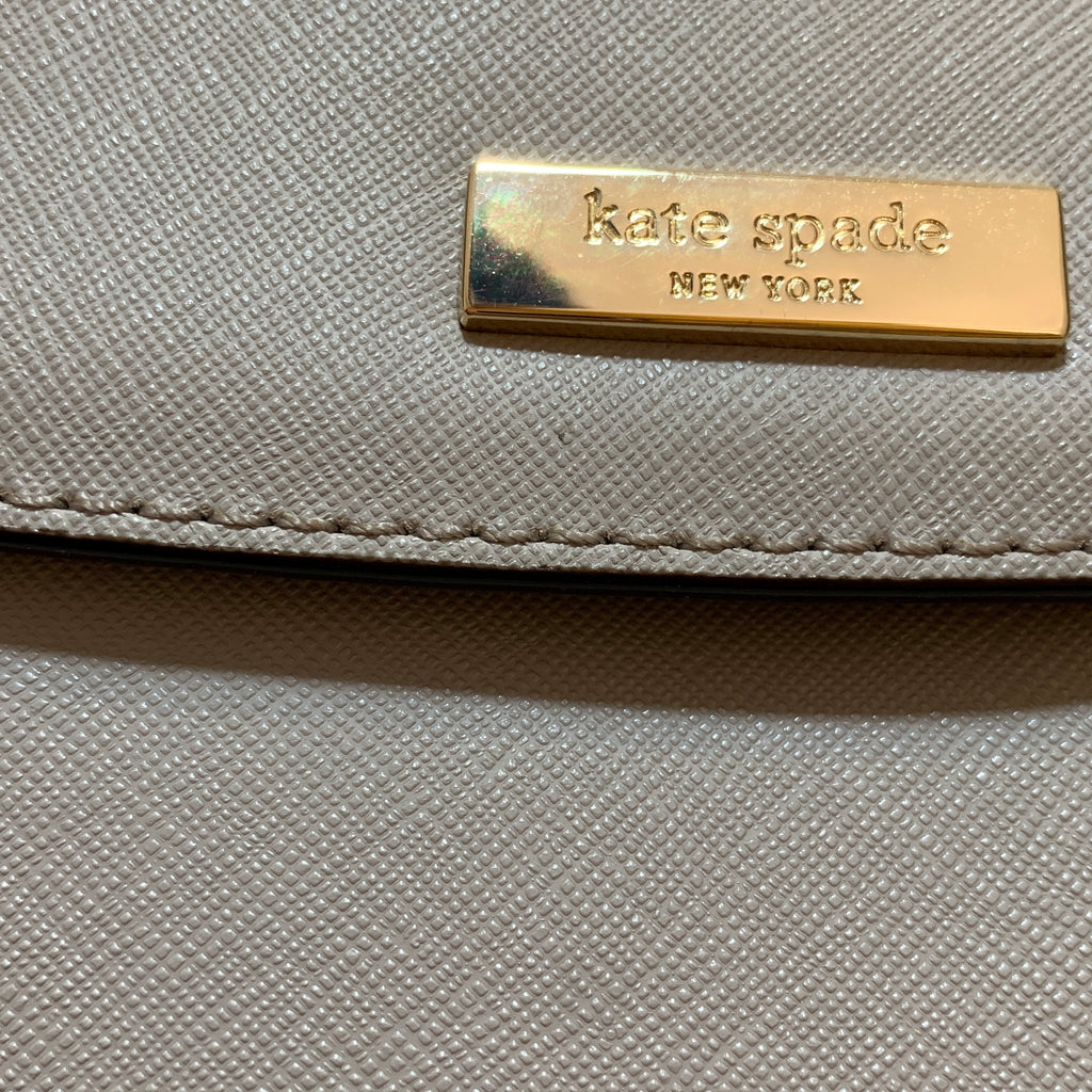 Kate Spade Grey Leather Satchel | Gently Used |