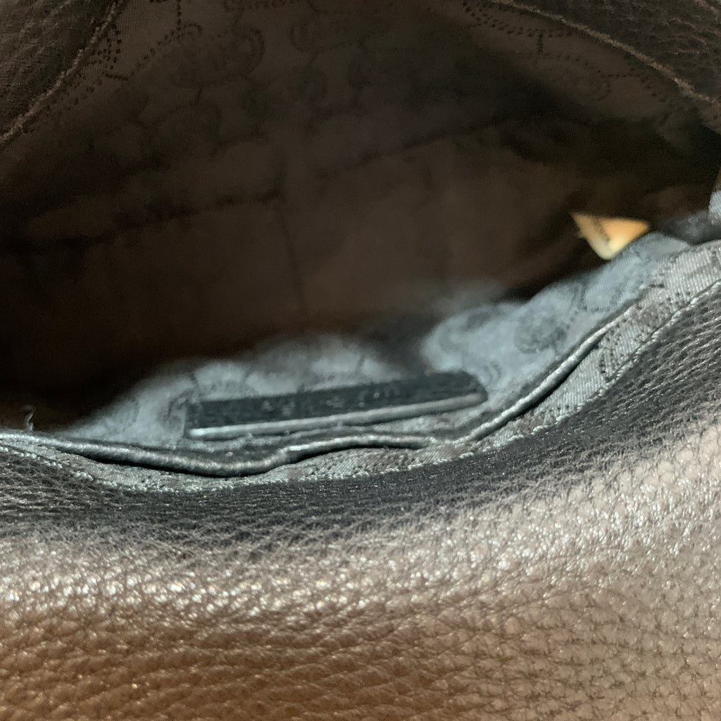 Michael Kors Black Pebbled Leather Mini Cross Body Bag | Pre Loved |