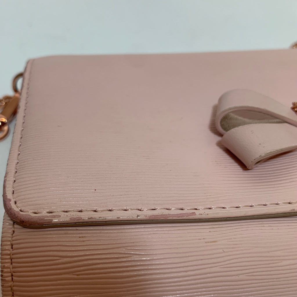 Ted Baker Light Pink Leather Cross Body Bag | Pre Loved |