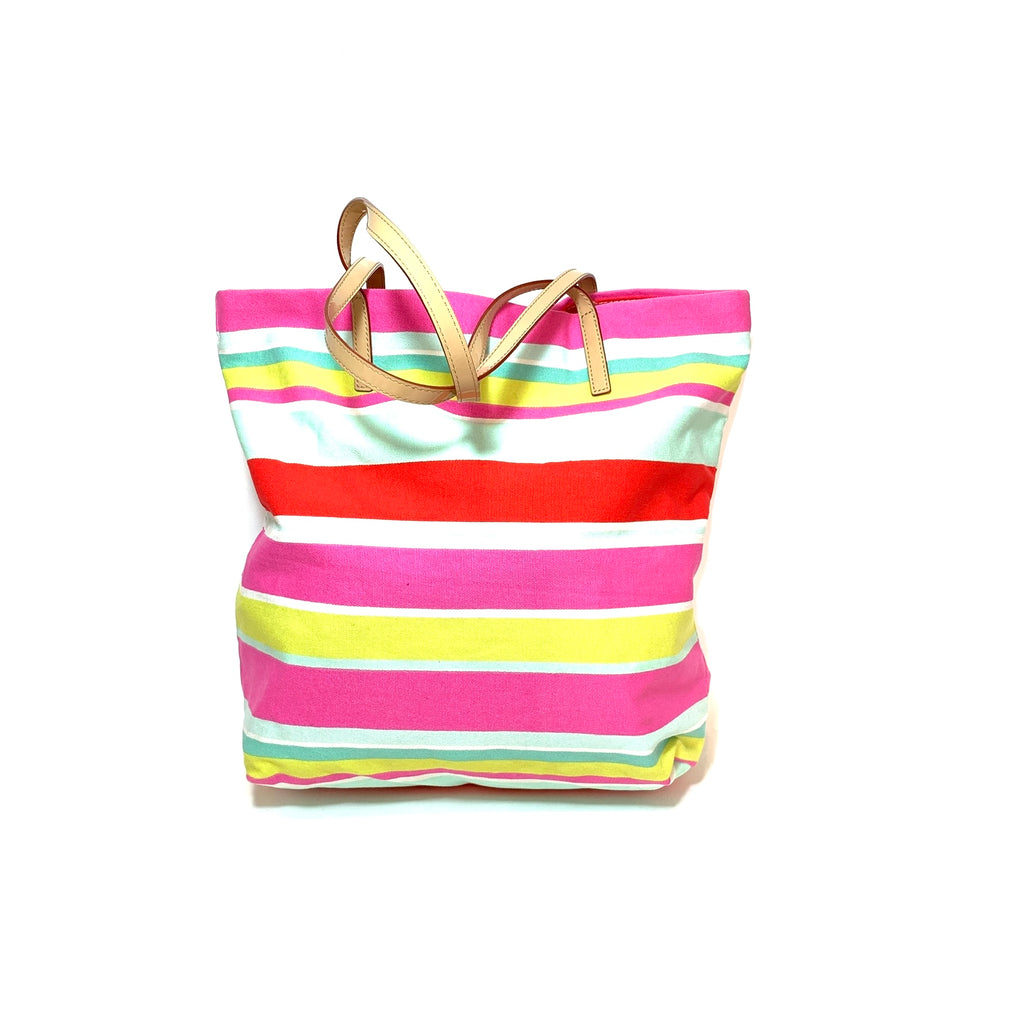 Kate Spade Striped Bon Cotton Tote | Gently Used |