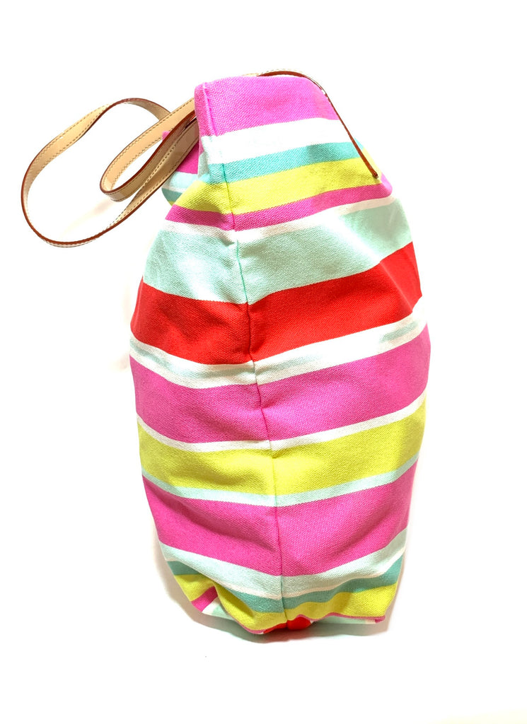 Kate Spade Striped Bon Cotton Tote | Gently Used |