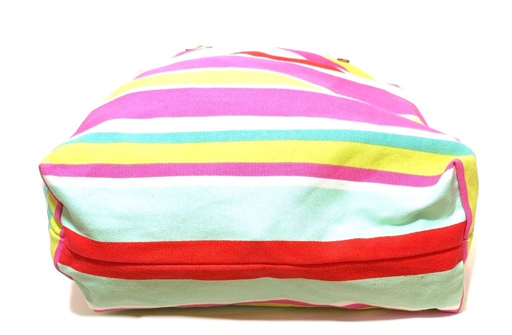 Kate Spade Striped Bon Cotton Tote | Gently Used |