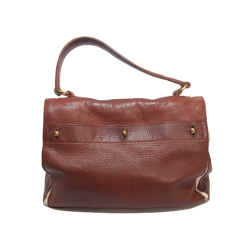 Saint Laurent Tan Leather Vintage Tote | Pre Loved |