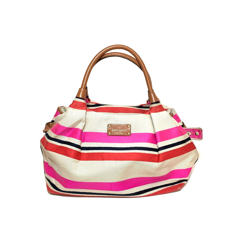 Kate Spade Oak Island Striped Tote | Pre Loved |