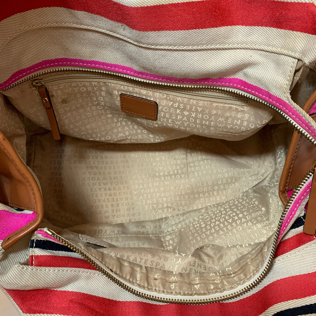 Kate Spade Oak Island Striped Tote | Pre Loved |