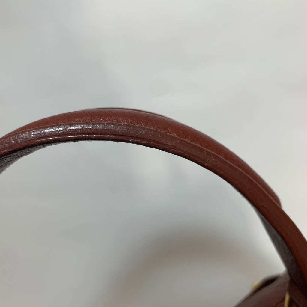 Saint Laurent Tan Leather Vintage Tote | Pre Loved |