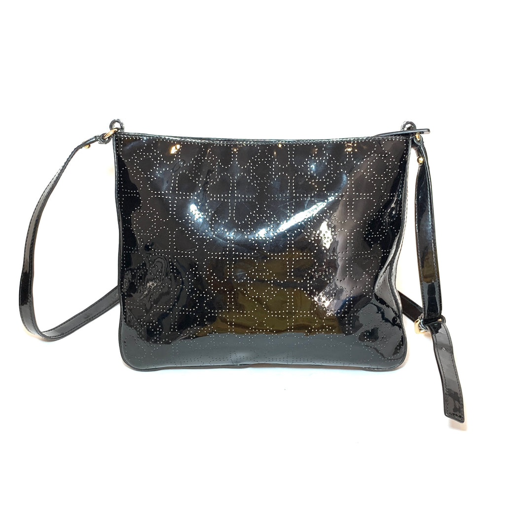 Kate Spade Black Patent Leather 'Darby' Cross Body Bag | Gently Used |