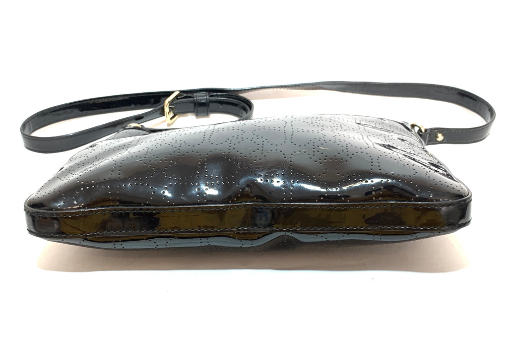 Kate Spade Black Patent Leather 'Darby' Cross Body Bag | Gently Used |
