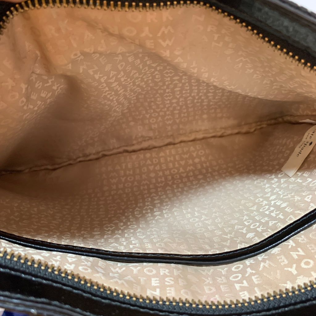 Kate Spade Black Patent Leather 'Darby' Cross Body Bag | Gently Used |