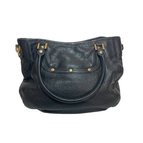 Tory Burch Black Leather 'Amanda' Shoulder Bag | Pre Loved |