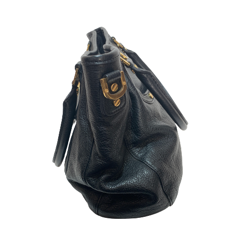 Tory Burch Black Leather 'Amanda' Shoulder Bag | Pre Loved |