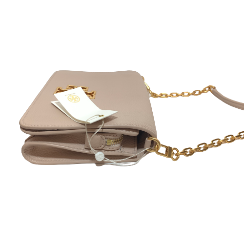 Tory Burch Light Oak 'Britten Combo' Leather Crossbody Bag | Like New |