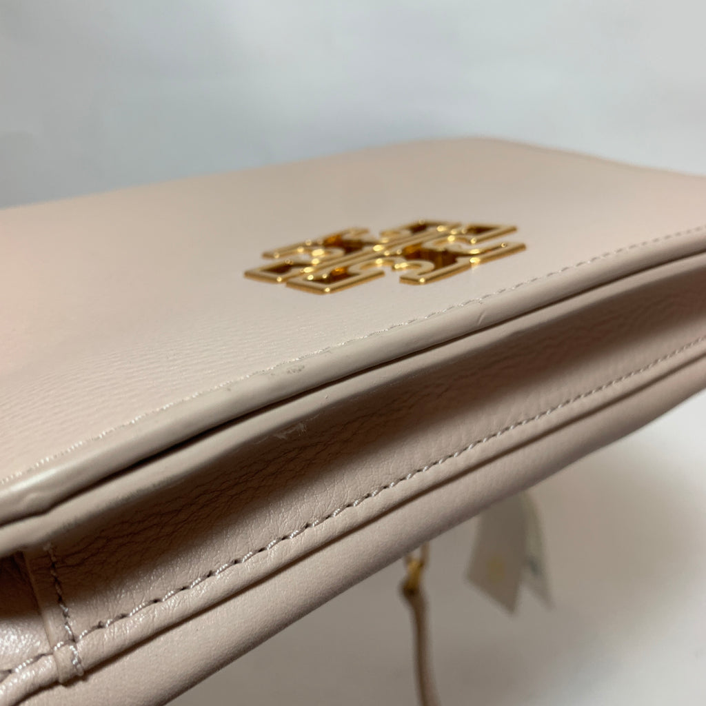 Tory Burch Light Oak 'Britten Combo' Leather Crossbody Bag | Like New |
