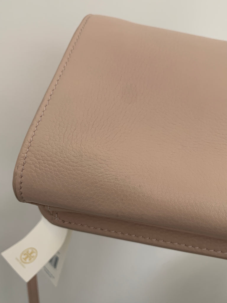 Tory Burch Light Oak 'Britten Combo' Leather Crossbody Bag | Like New |