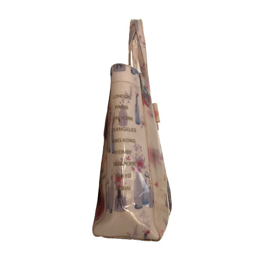 Ted Baker Medium Floral Print Jelly Shopper Bag | Pre Loved |