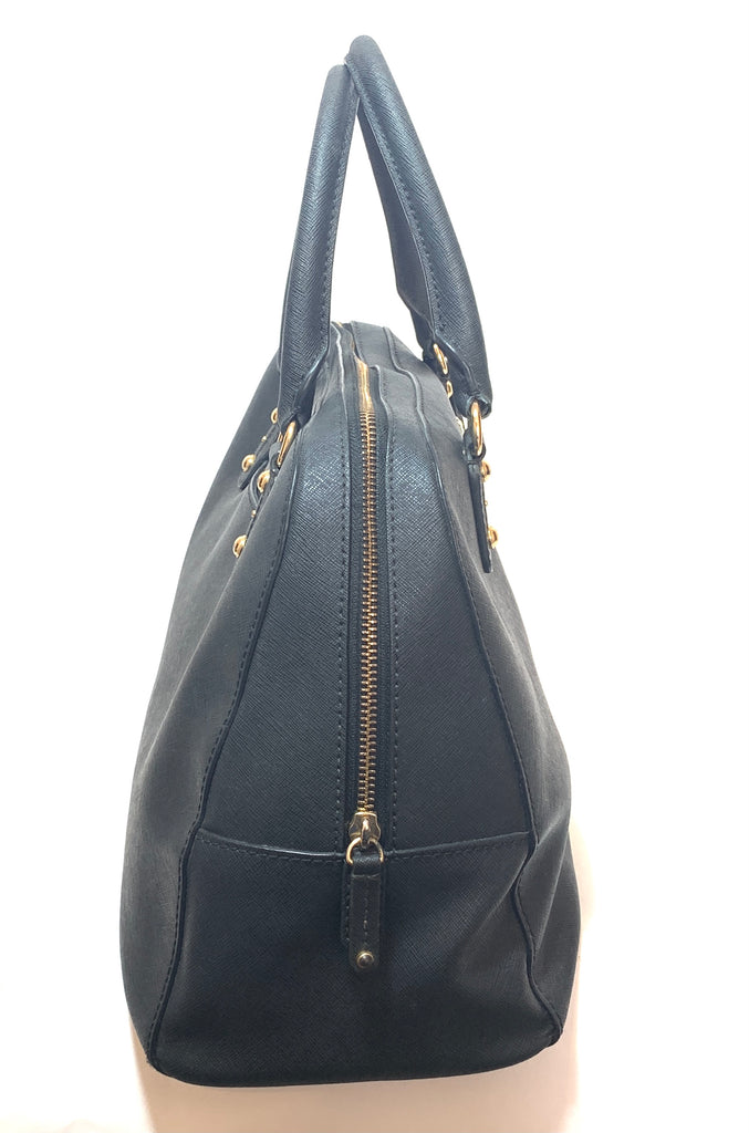 Michael Kors Black Leather Satchel | Pre Loved |