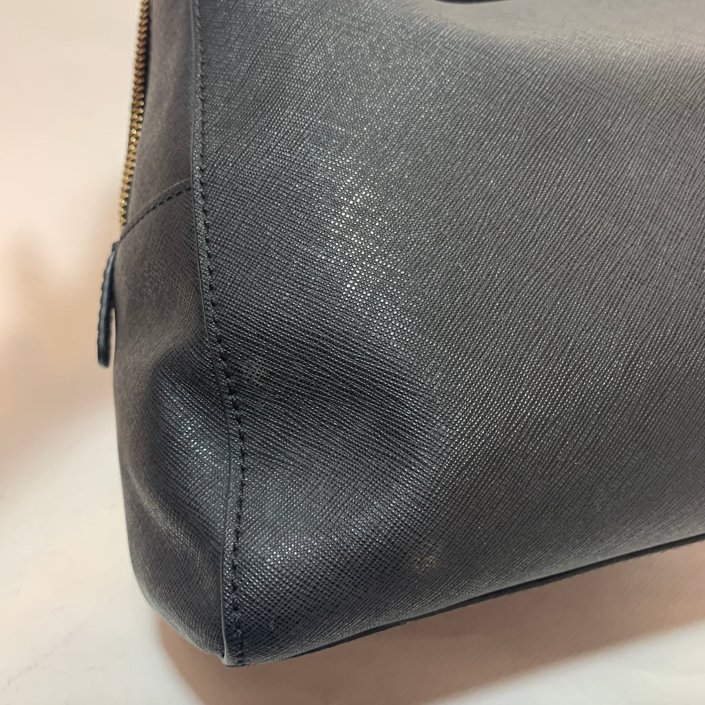 Michael Kors Black Leather Satchel | Pre Loved |