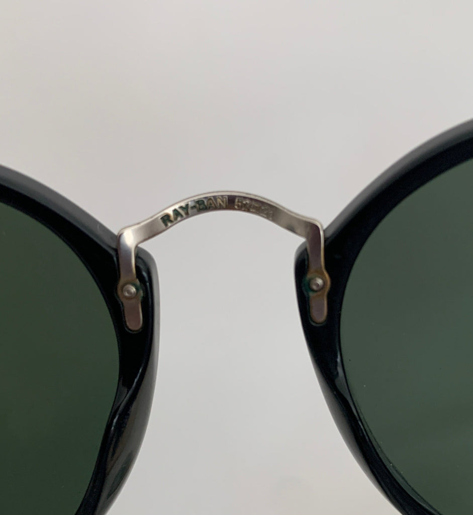 Ray-Ban RB2447 Black Fleck Round Sunglasses | Gently Used |