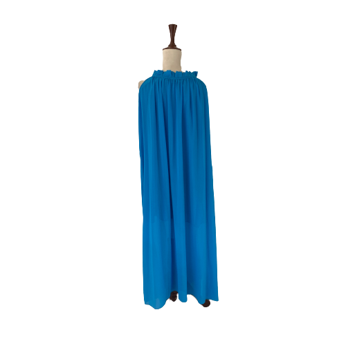 Sweet Girl Blue Sleeveless Maxi Dress | Pre Loved |