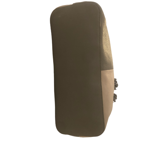 Tory Burch Patchwork Pebbled Leather Satchel | Pre Loved |