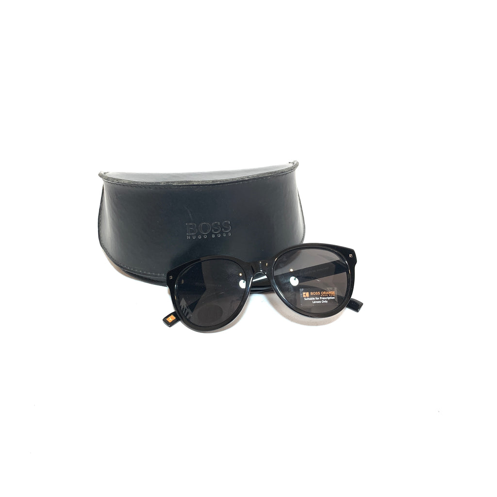 Hugo Boss 'Boss Orange' Specsavers 25663488 Black Unisex Sunglasses | Like New |