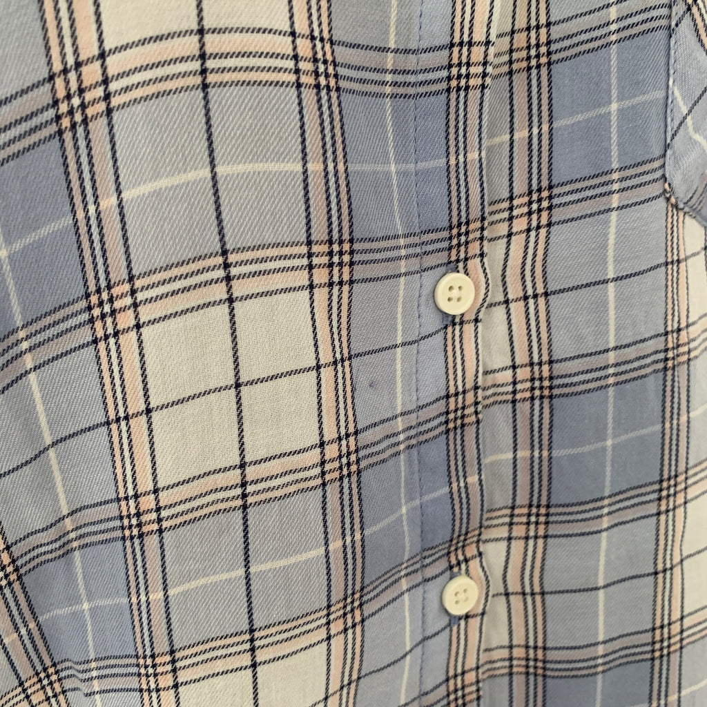 H&M Light Blue Checked Shirt | Pre Loved |