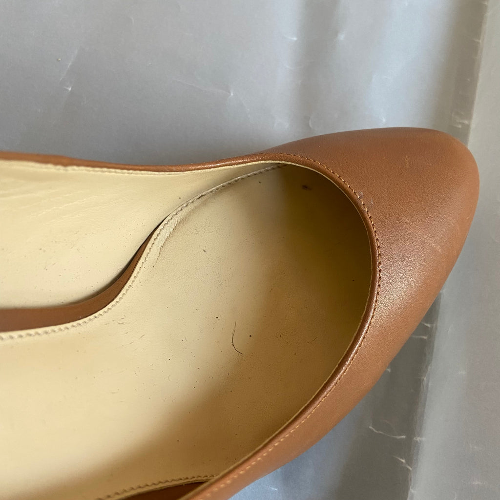 Michael Kors Tan Leather Heels | Pre Loved |
