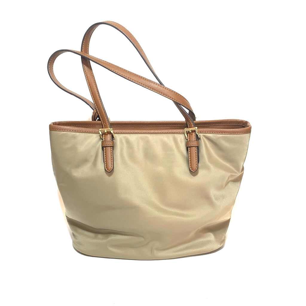 Michael Kors Nylon & Leather Tote | Like New |
