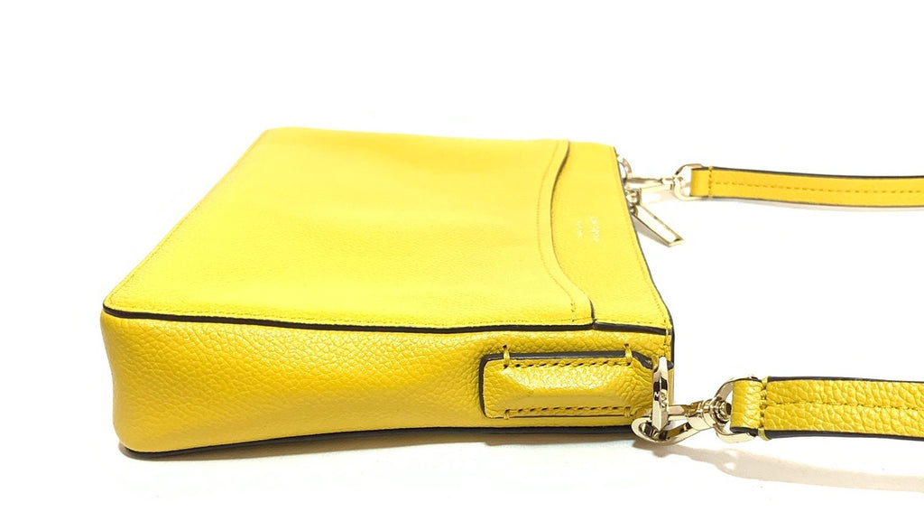 Kate Spade Yellow Leather Cross Body Bag | Gently Used |
