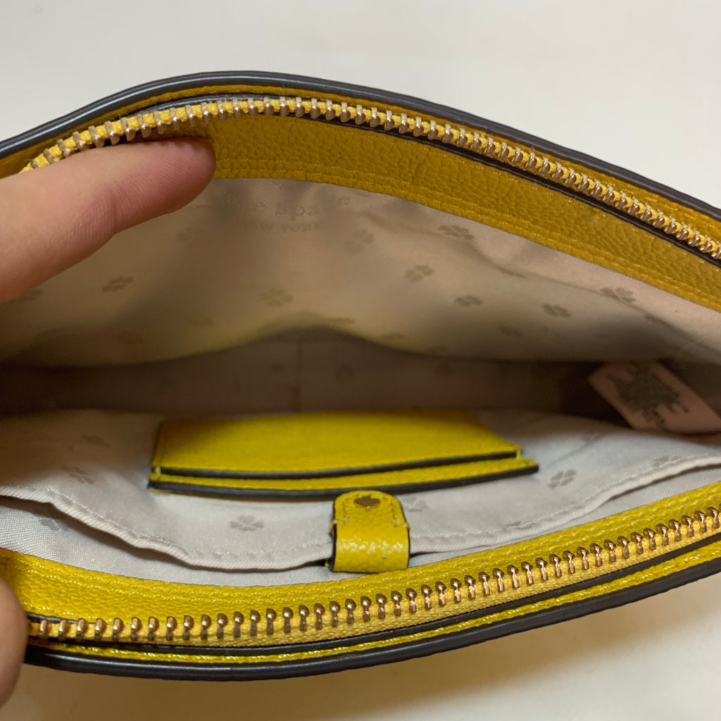 Kate Spade Yellow Leather Cross Body Bag | Gently Used |