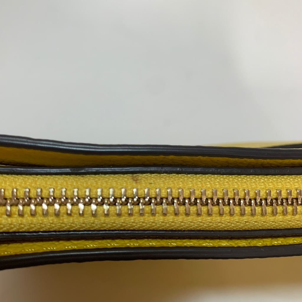 Kate Spade Yellow Leather Cross Body Bag | Gently Used |