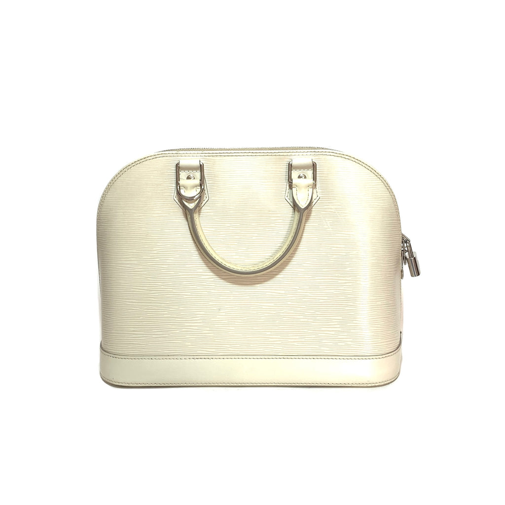 Louis Vuitton Ivory ALMA EPI Leather Tote | Pre Loved |
