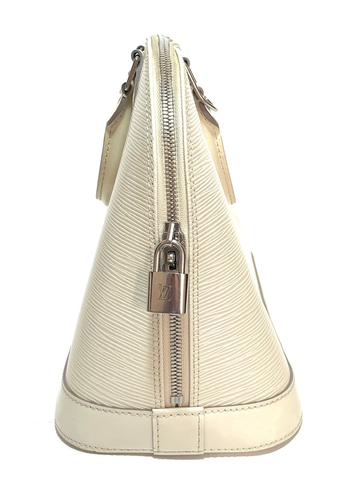 Louis Vuitton Ivory ALMA EPI Leather Tote | Pre Loved |