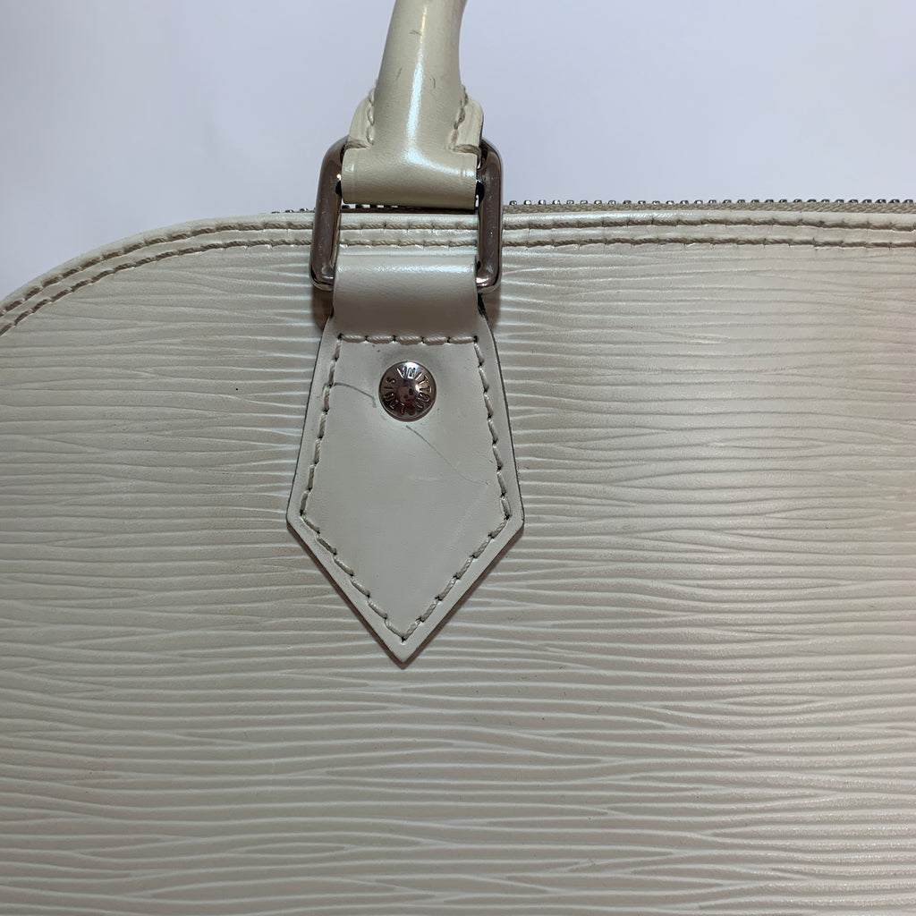 Louis Vuitton Ivory ALMA EPI Leather Tote | Pre Loved |